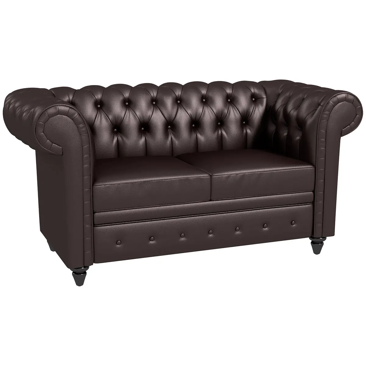 Canapea Homcom 833-709V00DR (Brown) - 2
