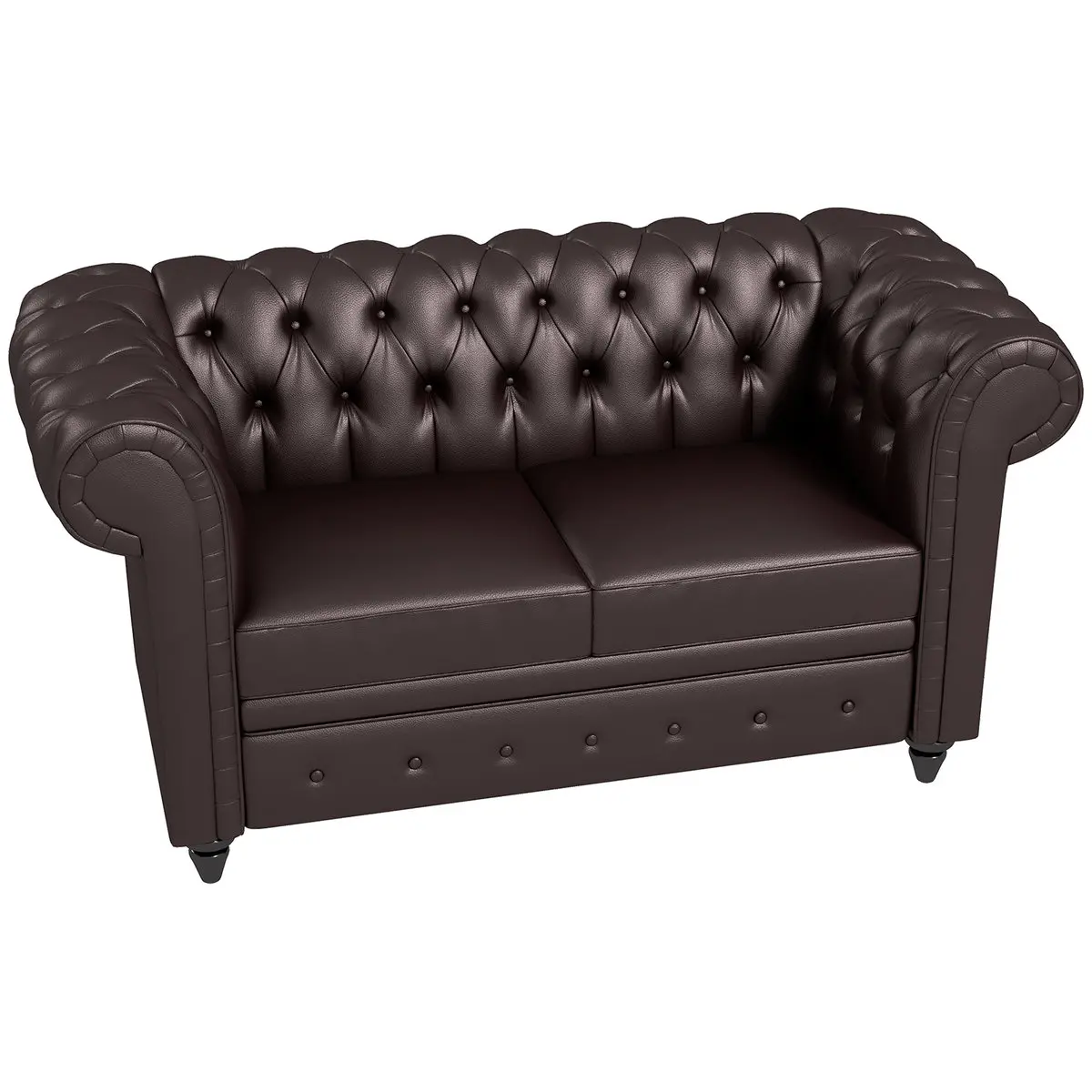 Canapea Homcom 833-709V00DR (Brown) - 3