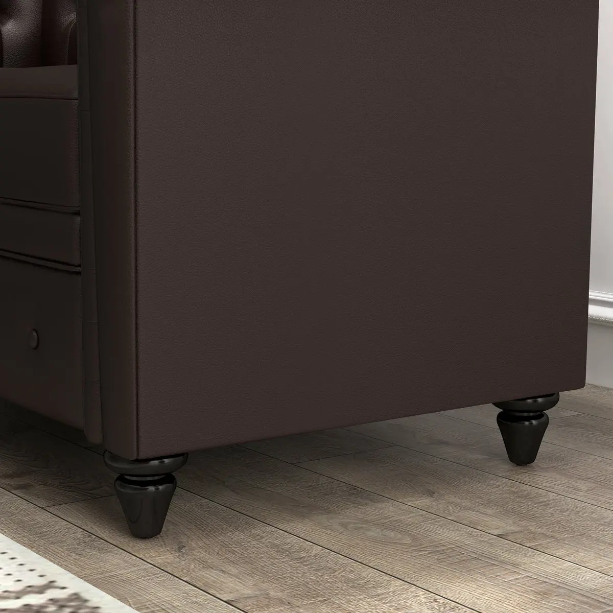 Canapea Homcom 833-709V00DR (Brown) - 5