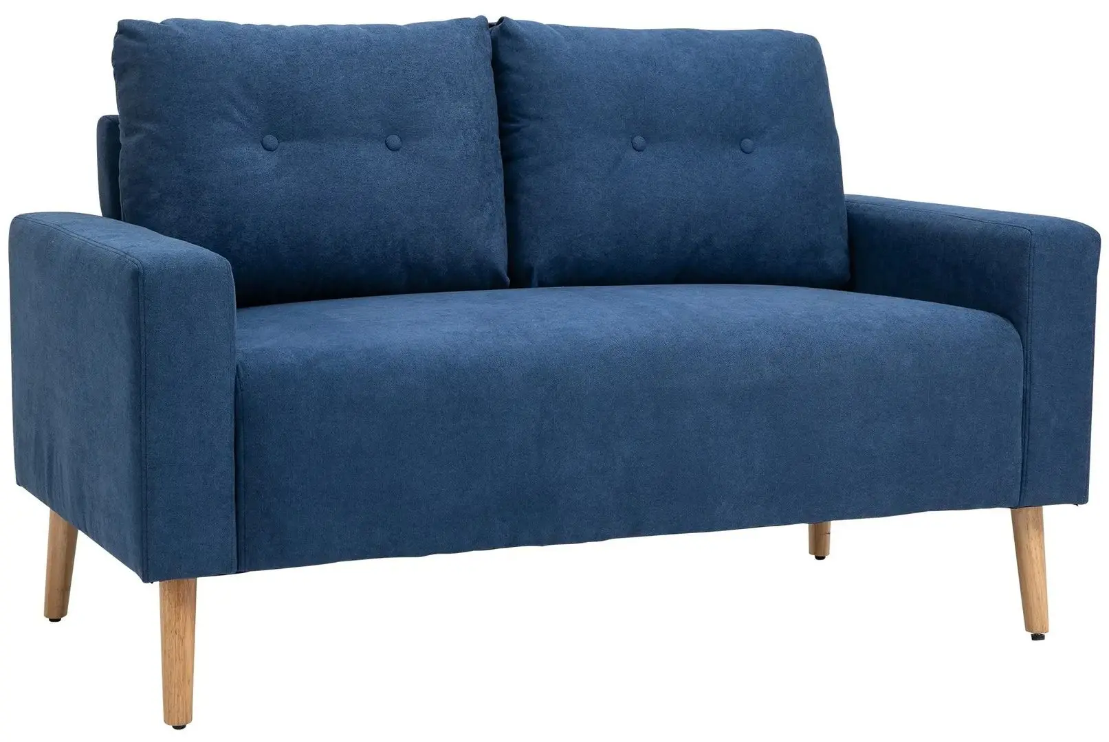 Диван Homcom 833-902BU 145x76x88 cm (Blue/Oak)