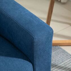 Диван Homcom 833-902BU 145x76x88 cm (Blue/Oak) Thumb