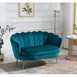 Диван Homcom 833-957 (Turquoise/Gold)