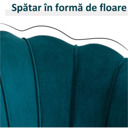 Диван Homcom 833-957 (Turquoise/Gold) Thumb