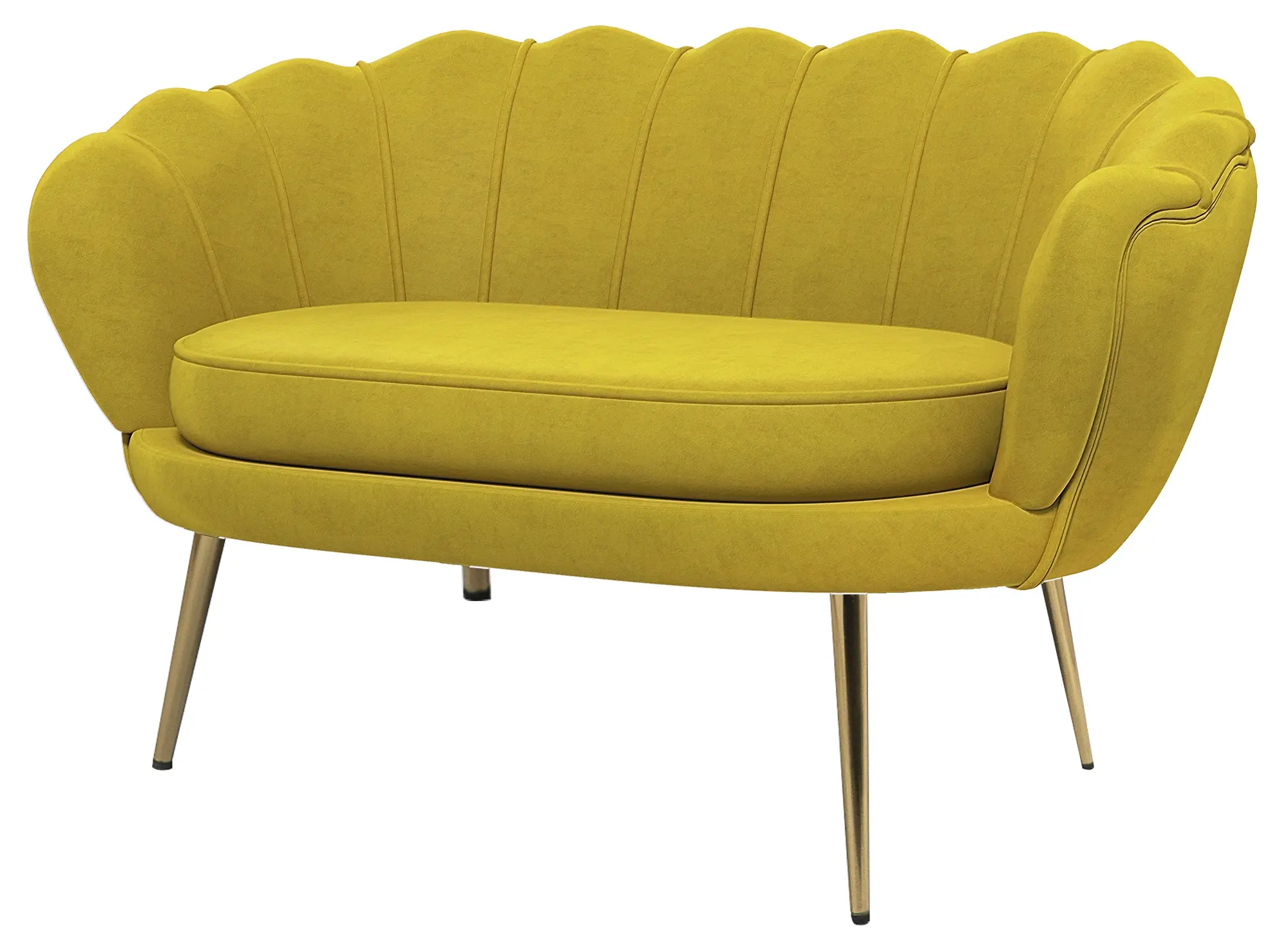 Canapea Homcom 833-957V00YL (Yellow) - 2