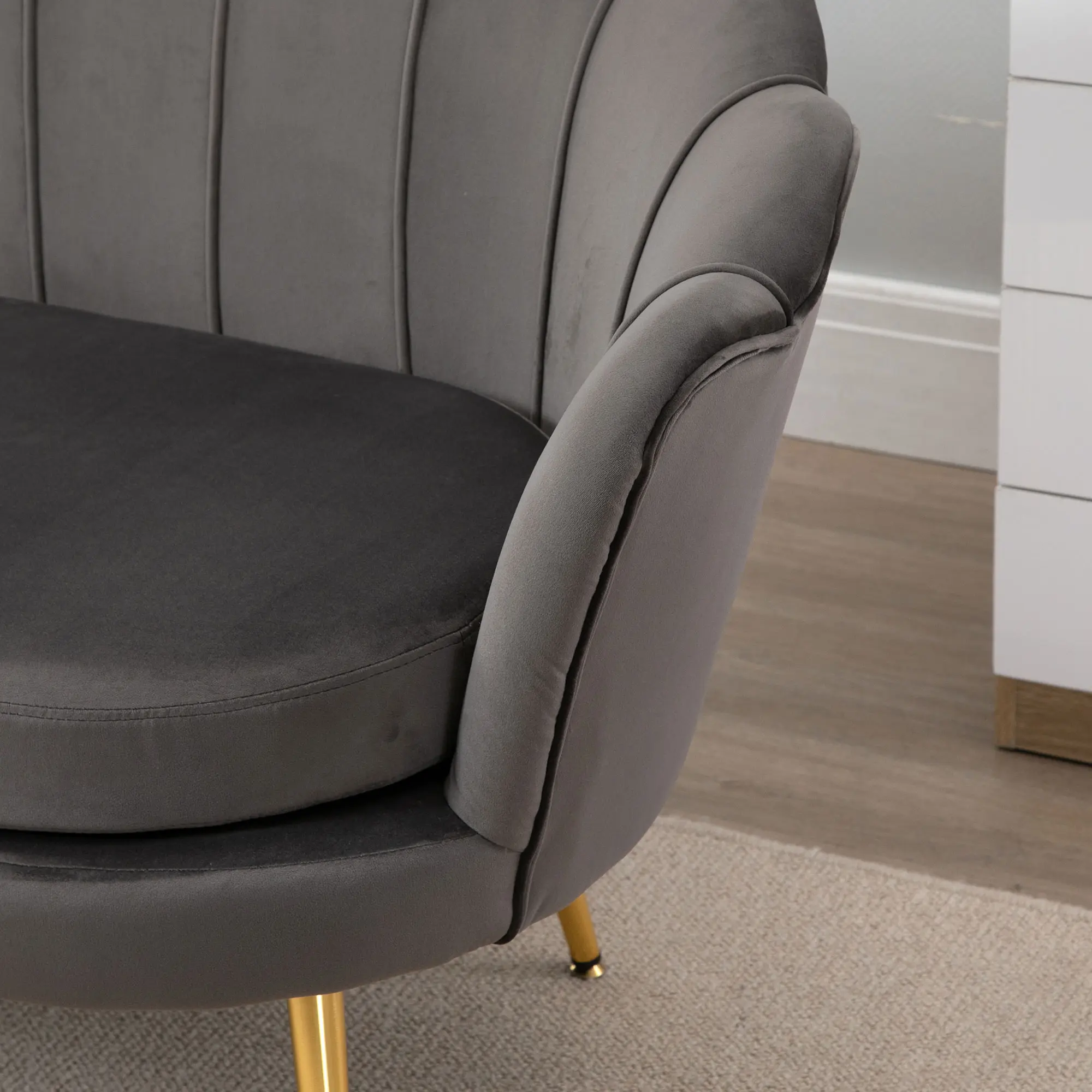 Canapea Homcom 839-002 (Grey) - 4