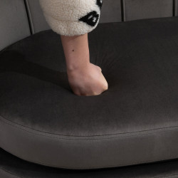 Canapea Homcom 839-002 (Grey) Thumb
