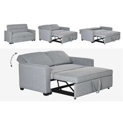 Диван Homcom 839-157 154x87x89 cm (Grey) Thumb
