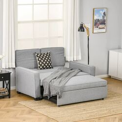Диван Homcom 839-157 154x87x89 cm (Grey) Thumb
