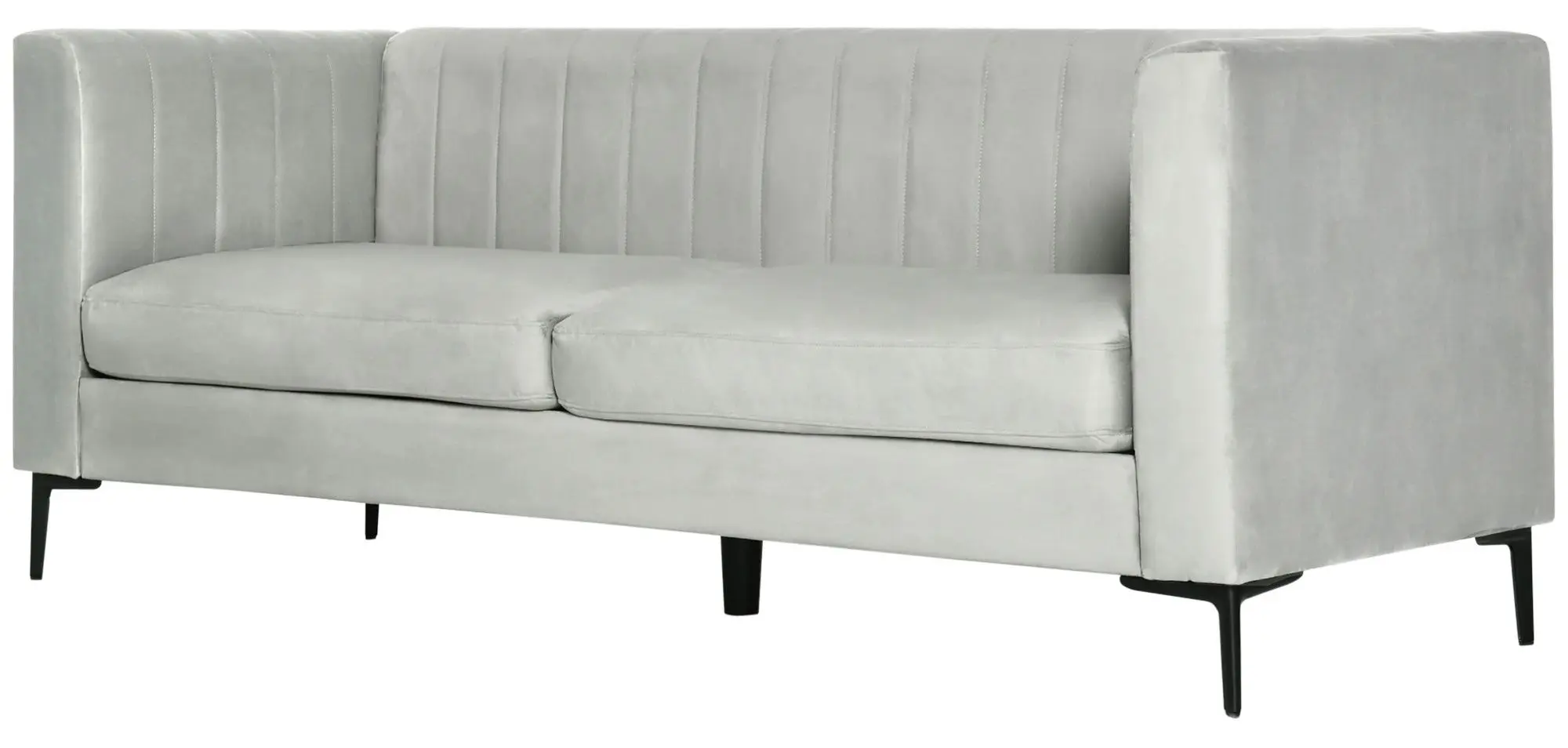 Canapea Homcom 839-476V00LG 199x72x75 cm (Light Grey/Black)