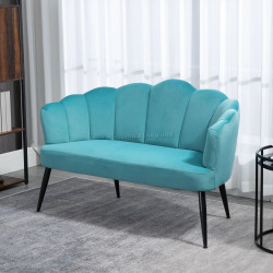 Canapea Homcom 839-483V00GN (Turquoise)