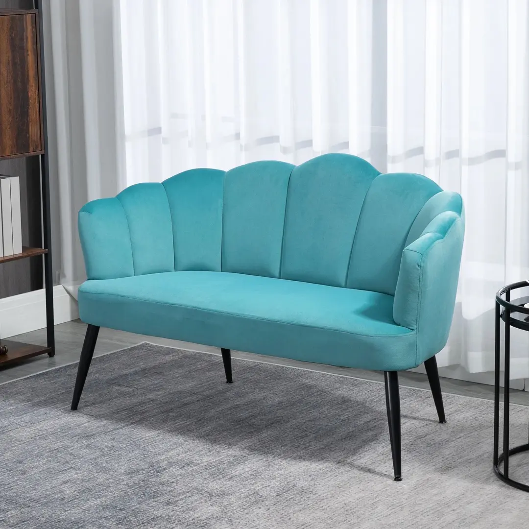Canapea Homcom 839-483V00GN (Turquoise)