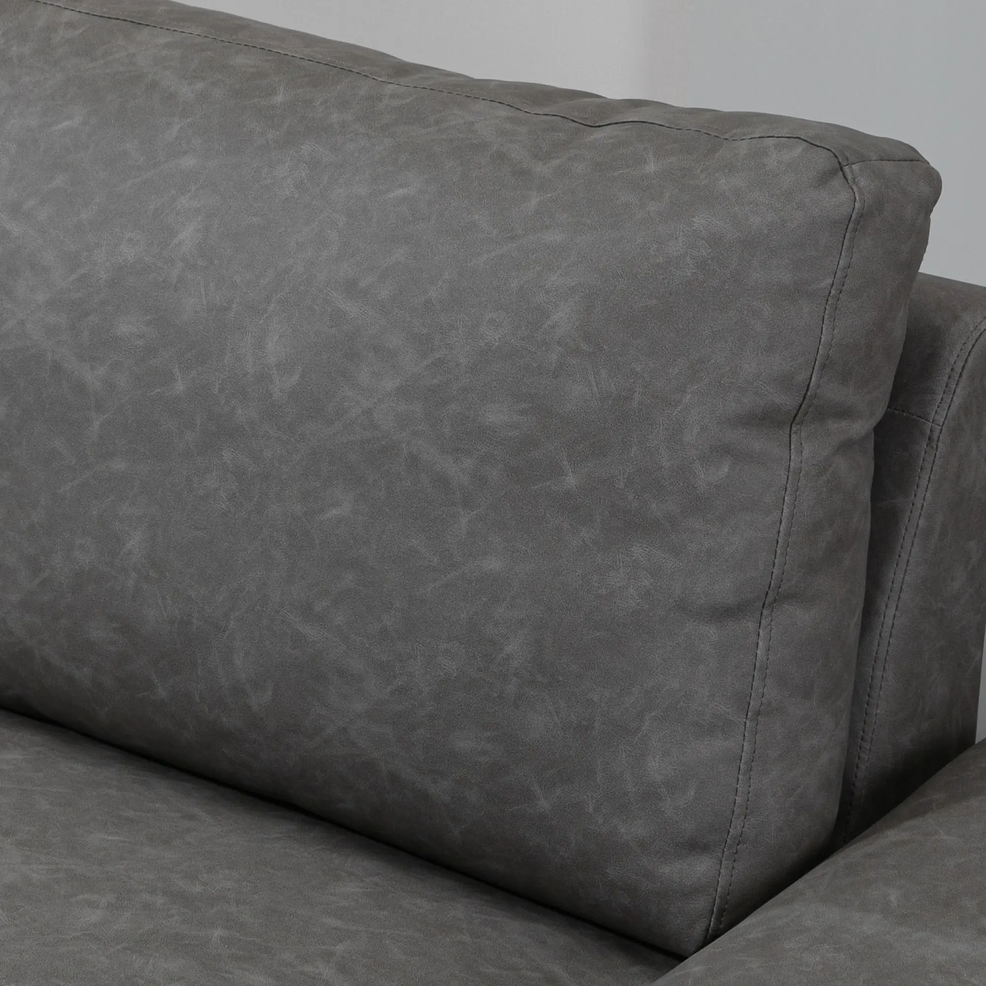 Canapea Homcom 839-555V00GY (Grey) - 7