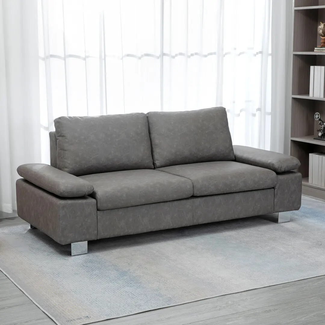 Canapea Homcom 839-555V00GY (Grey)