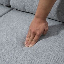 Диван Homcom 839-782V00LG 138x70x83 cm (Grey/Black) Thumb