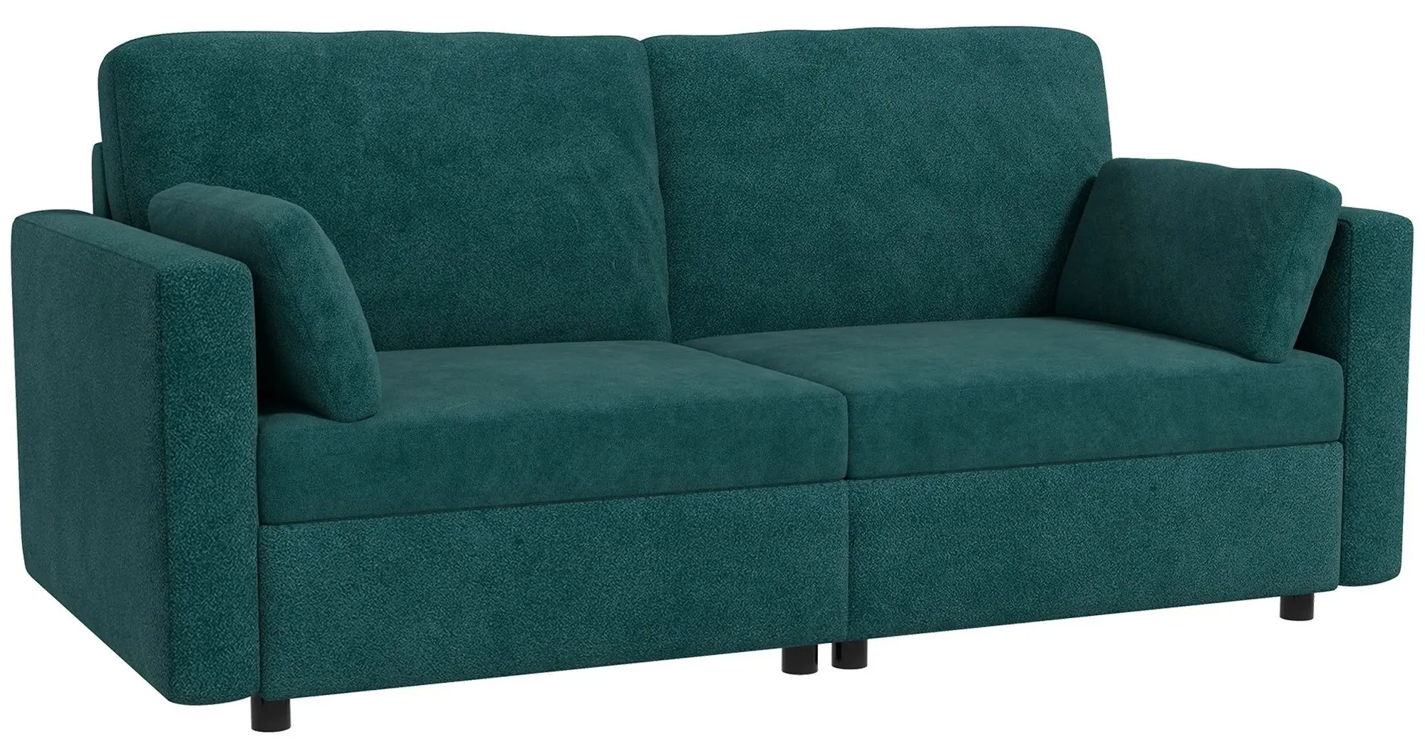 Диван Homcom 839-829V80DG 178x82x85 cm (Dark Green/Black)