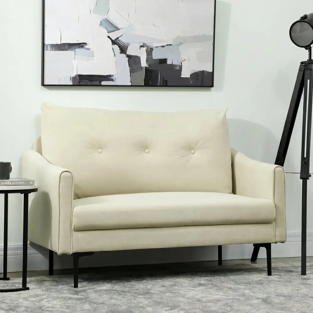Диван Homcom 83B-483V00CW (Cream White)