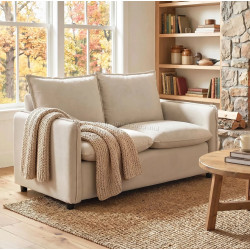 Canapea Homcom 83B-734V00CW (Cream White)