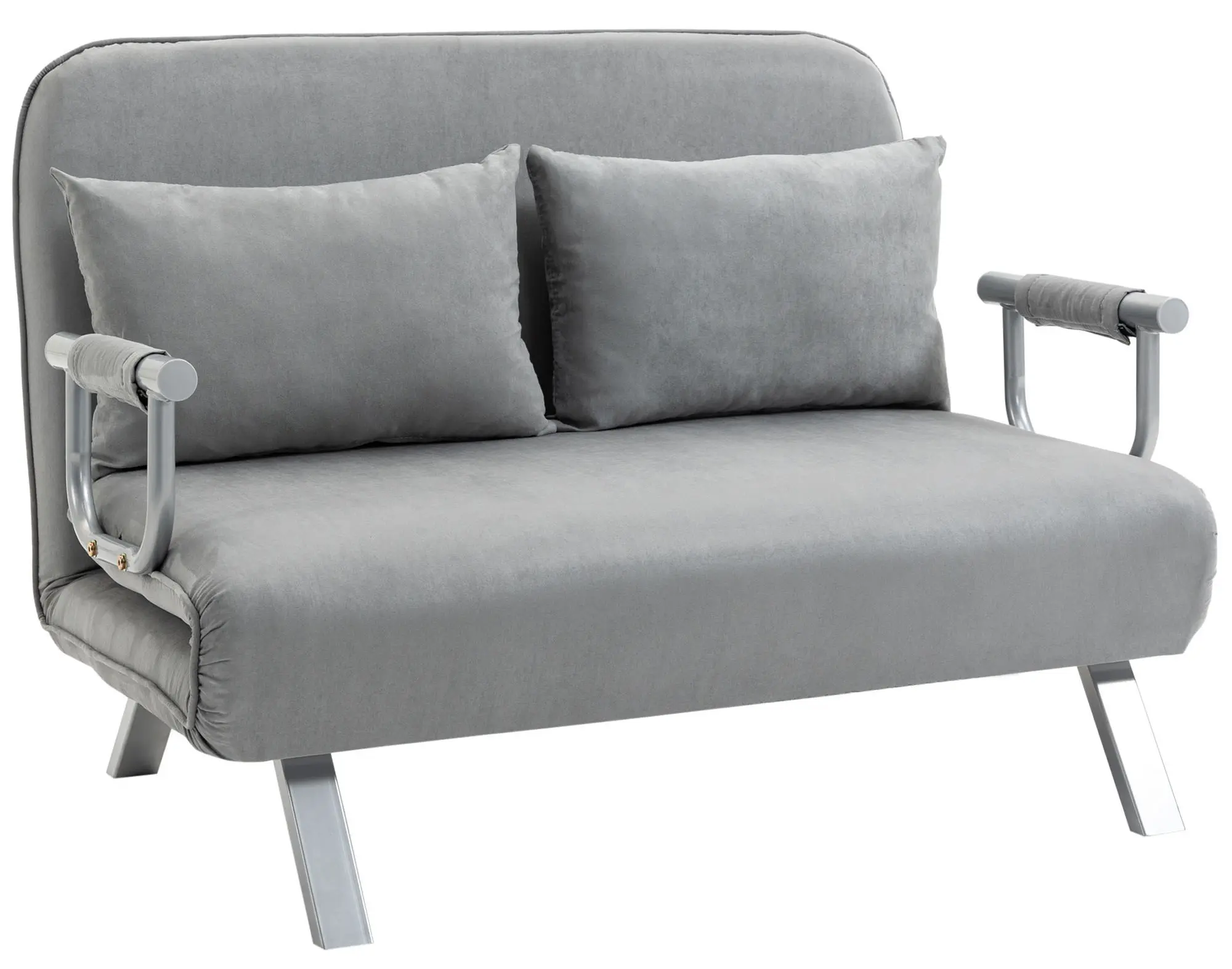 Canapea extensibila Homcom 833-042LG (Light Grey) - 2