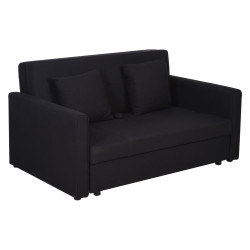Диван раскладной Homcom 833-728CG (Black) Thumb