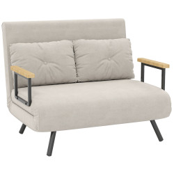 Диван раскладной Homcom 839-835V00BG (Beige) Thumb
