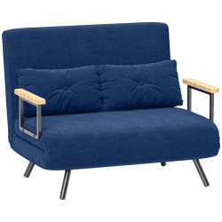 Диван раскладной Homcom 839-835V00BU (Blue) Thumb