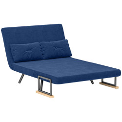 Диван раскладной Homcom 839-835V00BU (Blue) Thumb
