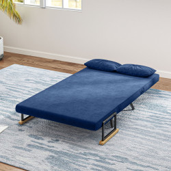 Диван раскладной Homcom 839-835V00BU (Blue) Thumb
