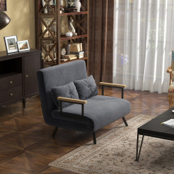 Диван раскладной Homcom 839-835V00CG (Dark Grey) Thumb