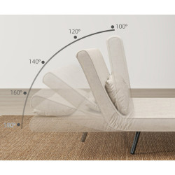 Диван раскладной Homcom 839-835V00CW (Cream) Thumb