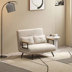 Диван раскладной Homcom 839-835V00CW (Cream) Thumb
