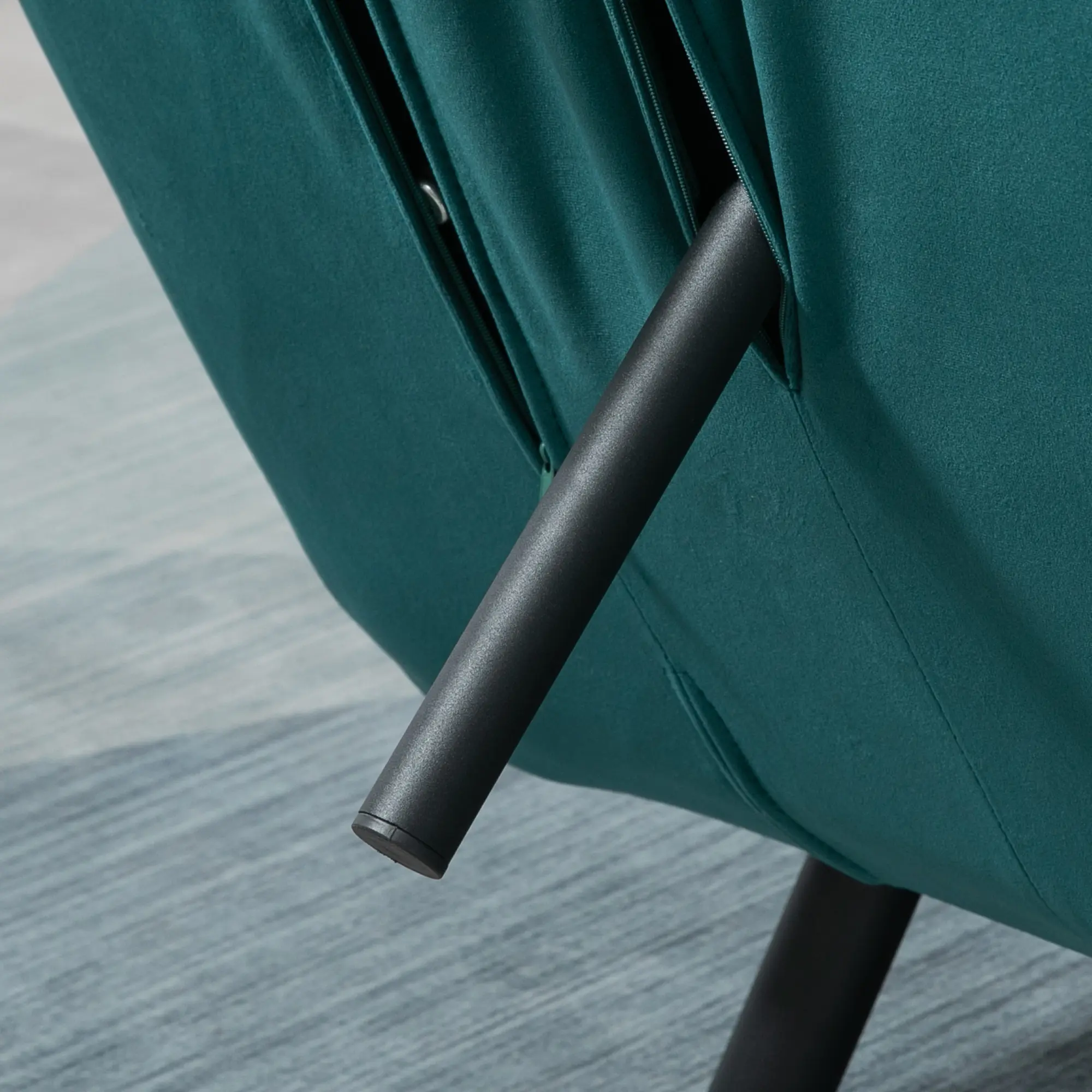 Диван раскладной Homcom 839-835V00DB (Dark Turquoise) - 9