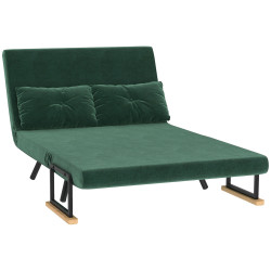 Диван раскладной Homcom 839-835V00GN (Green) Thumb