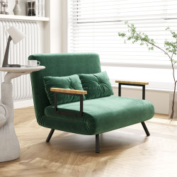 Диван раскладной Homcom 839-835V00GN (Green)