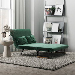 Диван раскладной Homcom 839-835V00GN (Green) Thumb
