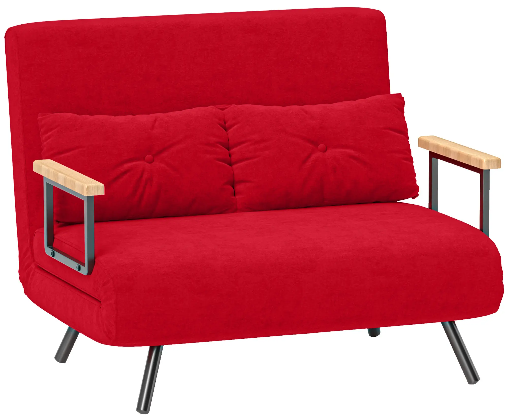 Диван раскладной Homcom 839-835V00RD (Red) - 2