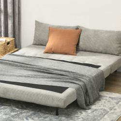 Canapea extensibila Homcom 839-902V00GY (Grey) Thumb