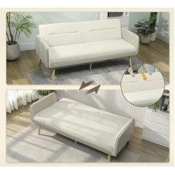 Диван раскладной Homcom 83B-634V00BG (Beige) Thumb