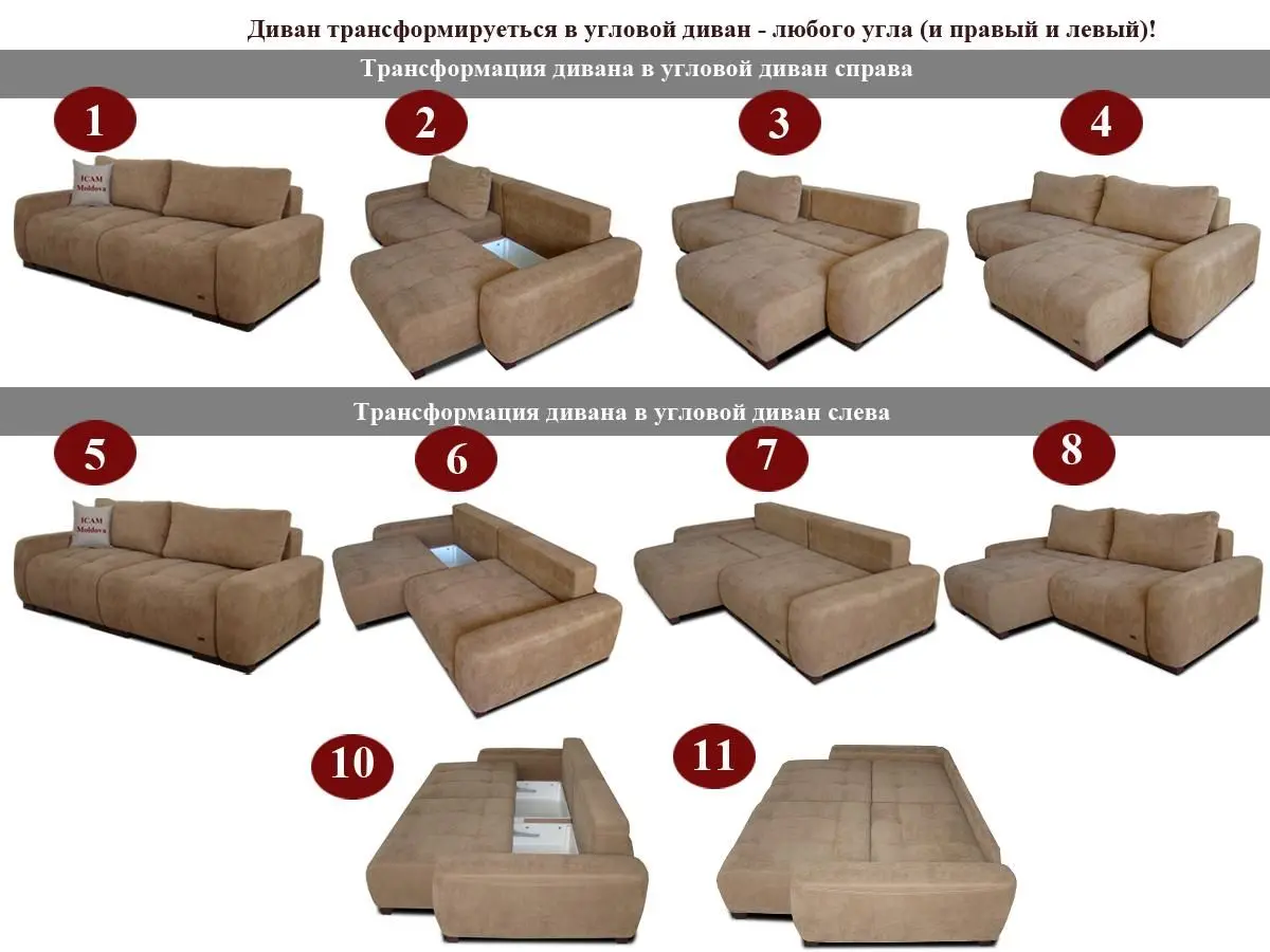 Canapea ICAM Narcis 39 (Beige) - 3