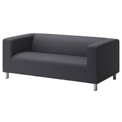 Canapea cu 2 locuri Ikea Klippan (Vissle Gri)