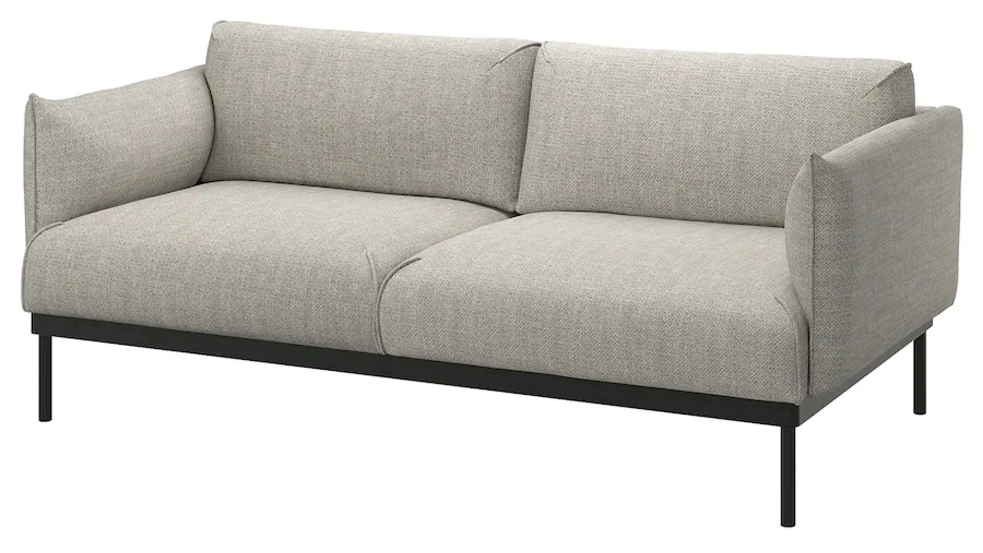 Canapea Ikea Applaryd 2-locuri (Lejde Gri)