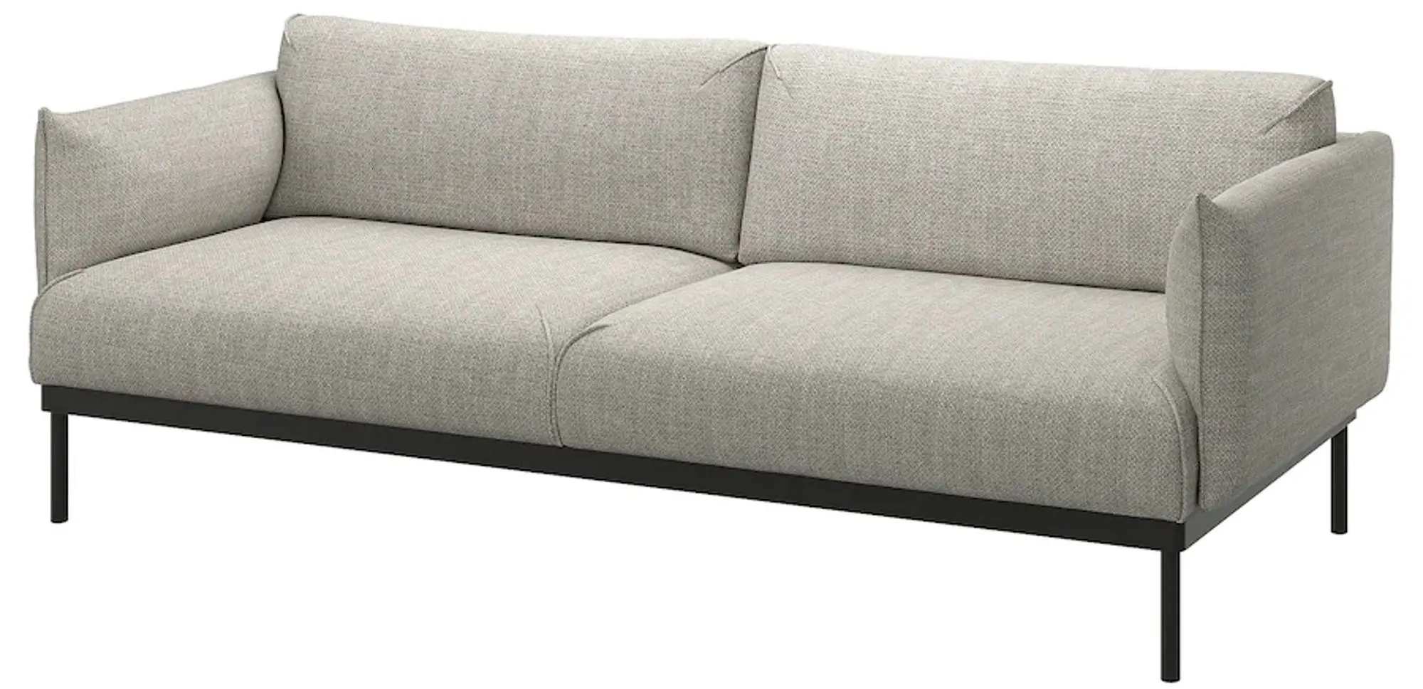 Canapea Ikea Applaryd 3-locuri (Lejde Gri)