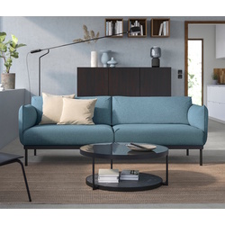 Диван Ikea Applaryd/Gunnared 3-местный (Голубой)