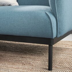 Диван Ikea Applaryd/Gunnared 3-местный (Голубой) Thumb