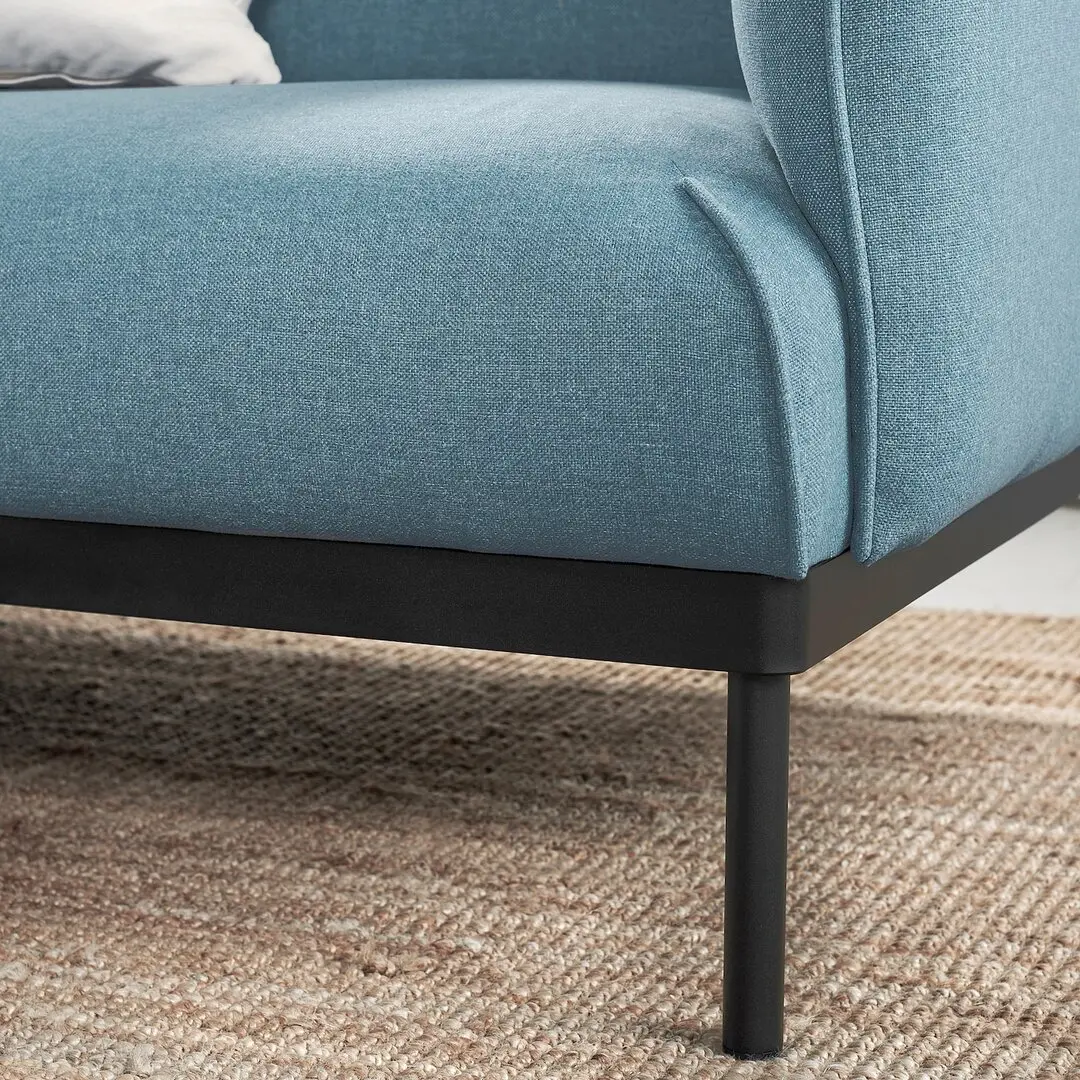 Диван Ikea Applaryd/Gunnared 3-местный (Голубой)