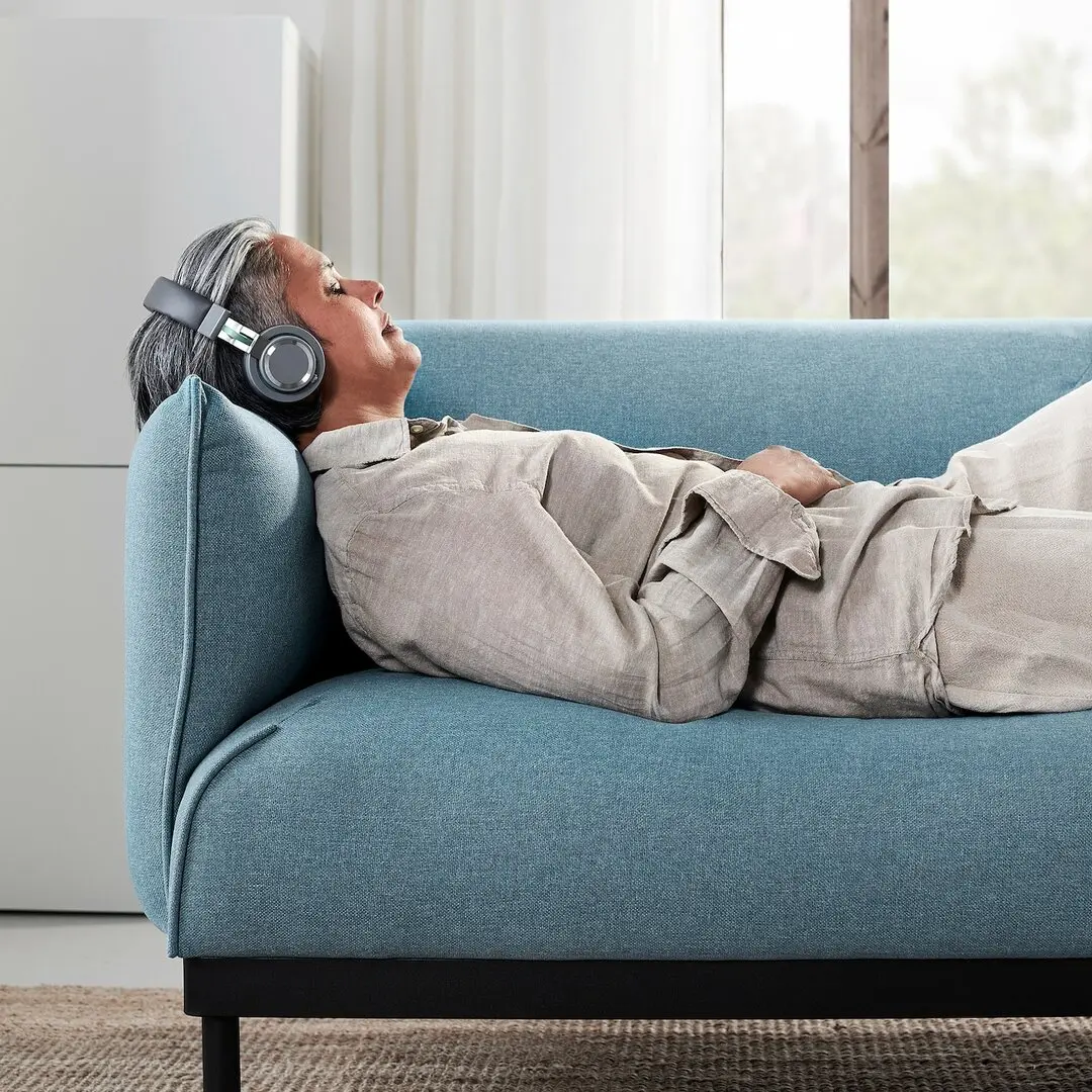 Диван Ikea Applaryd/Gunnared 3-местный (Голубой)