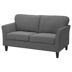 Canapea Ikea Ekholma/Hakebo 2 locuri (Gri inchis) Thumb