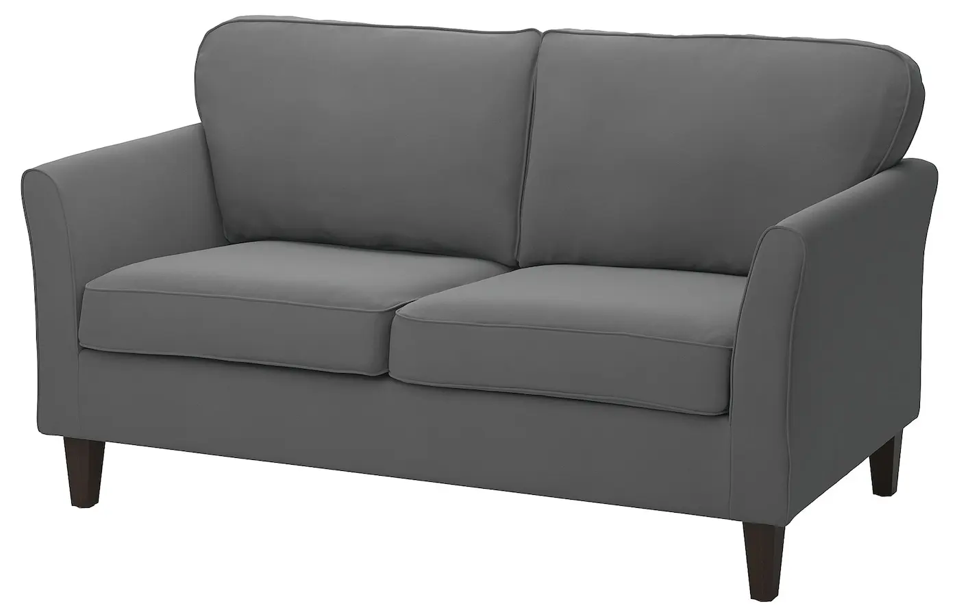 Canapea Ikea Ekholma/Hakebo 2 locuri (Gri inchis)