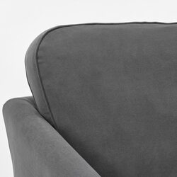 Canapea Ikea Ekholma/Hakebo 2 locuri (Gri inchis) Thumb