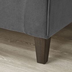 Canapea Ikea Ekholma/Hakebo 2 locuri (Gri inchis) Thumb