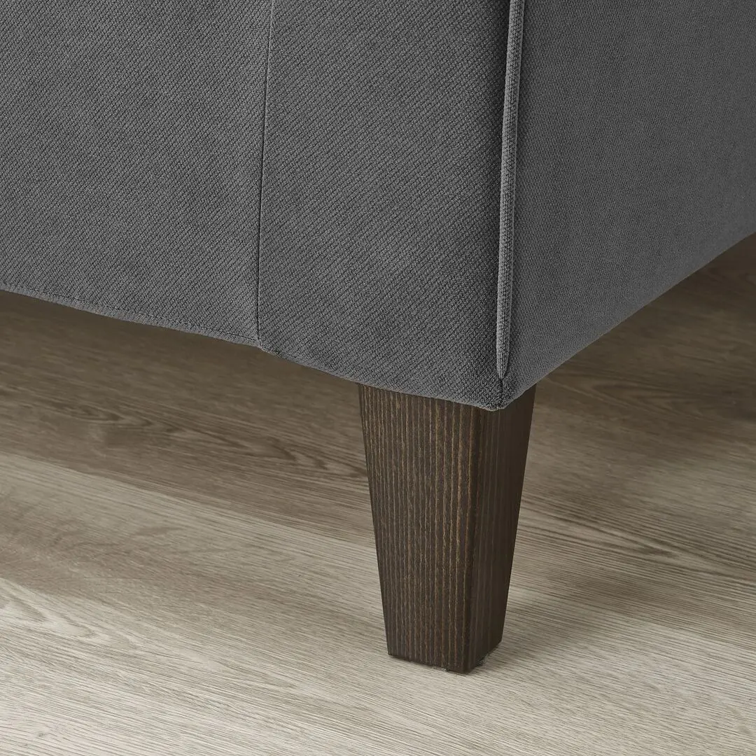 Canapea Ikea Ekholma/Hakebo 2 locuri (Gri inchis)